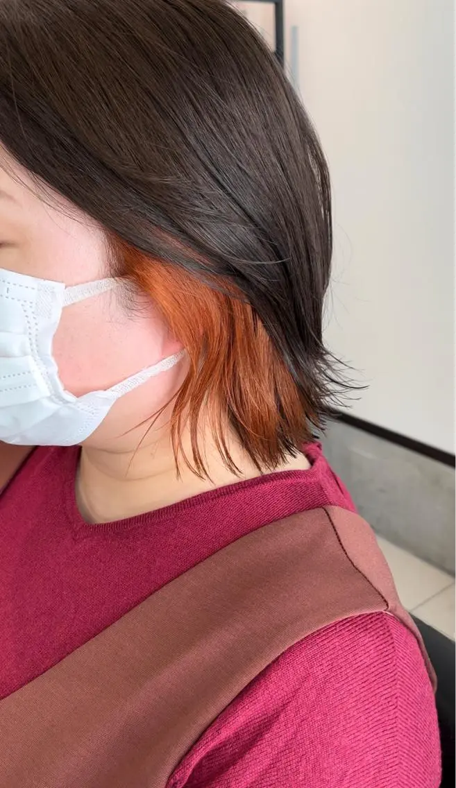 ショート カラー インナーカラー ショートヘア カット ヘアカラー トリートメント 手塚 亮汰のヘアスタイル