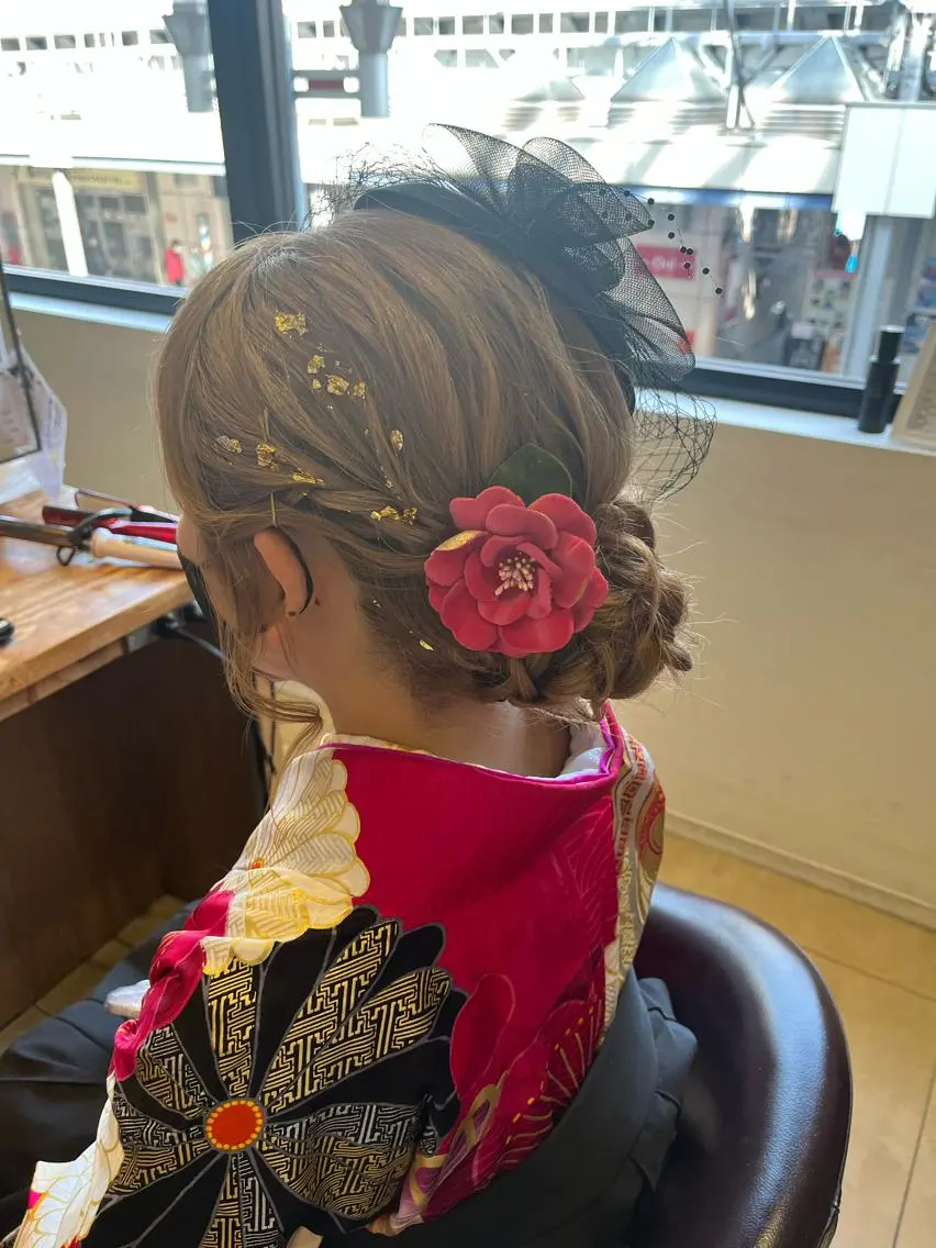 ヘアアレンジ 卒業式のヘアスタイル 奥山 沙季(大井町)のヘアスタイル