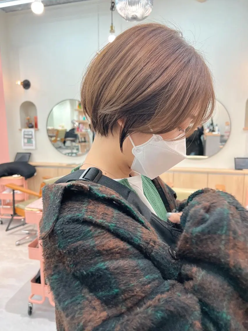 ショート カラー メンズカット特化柏駅 徒歩3分LOUのヘアスタイル