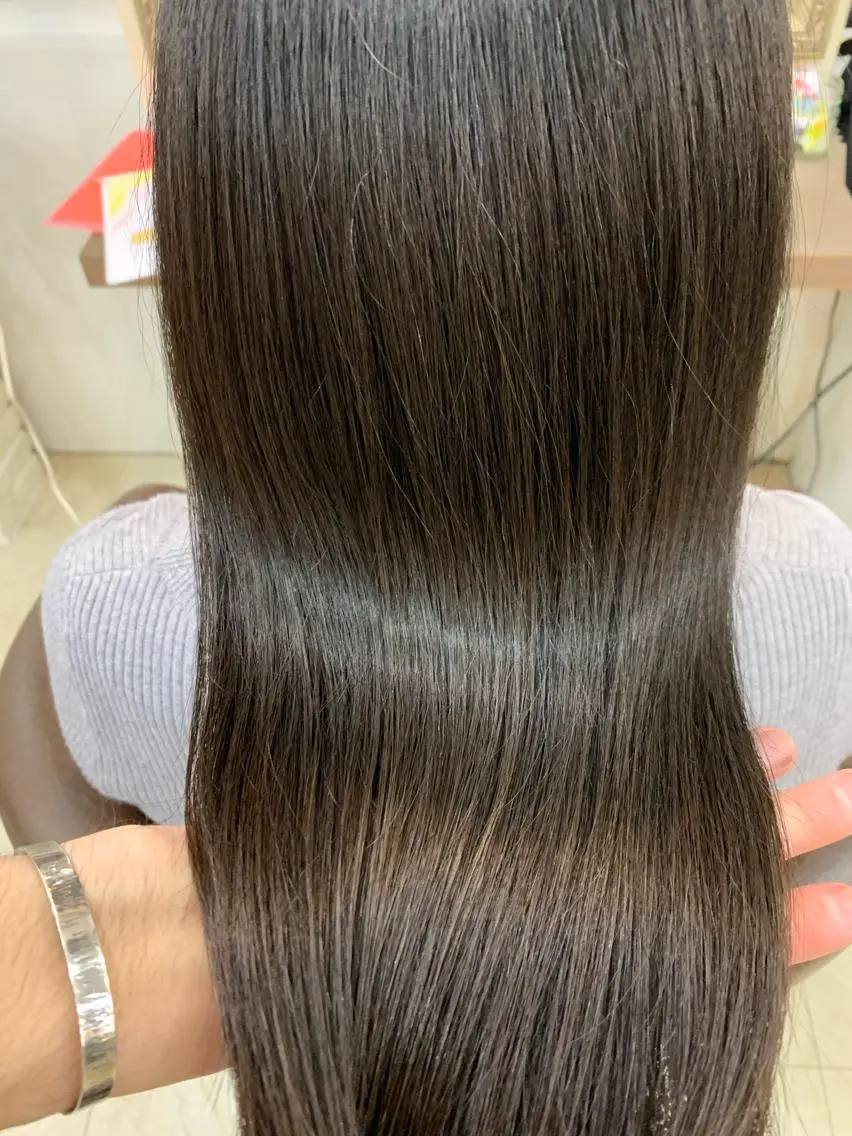 ロング トリートメント ヘアカラー 早坂 裕真のヘアスタイル