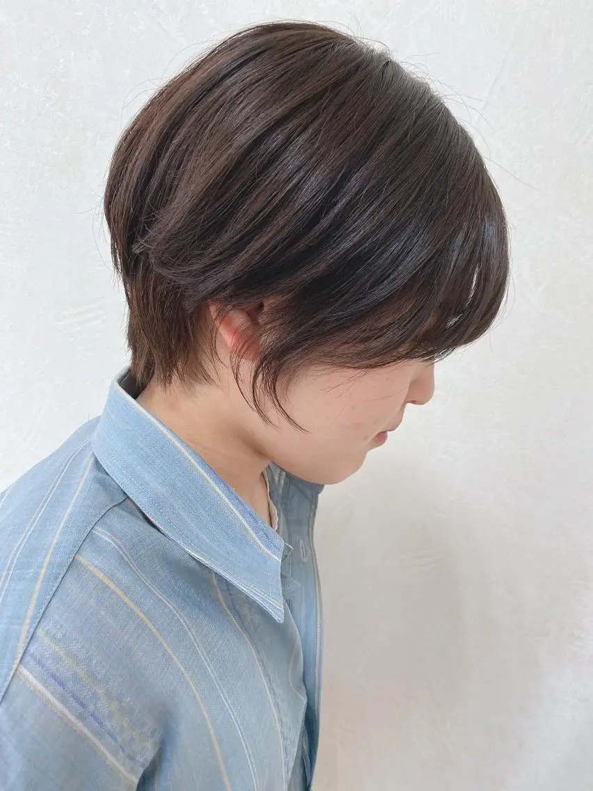 ショート カラー カット 竹嶋 興樹のヘアスタイル