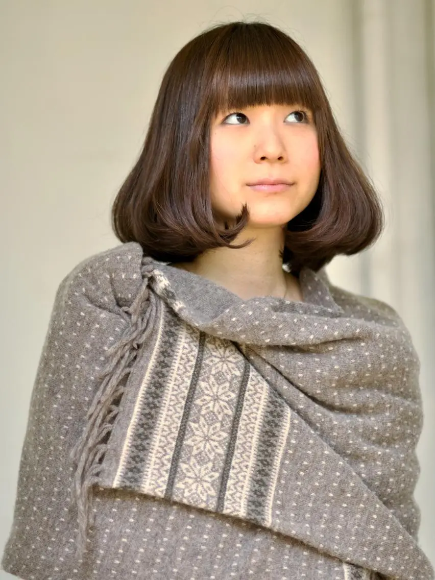 ショート カラー パーマ ボブ 公庄　グジョウ 　隆　　タカシのヘアスタイル