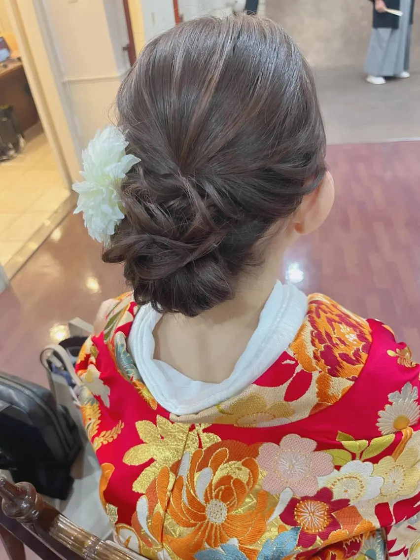 ヘアセット Mirashy 成田のヘアスタイル