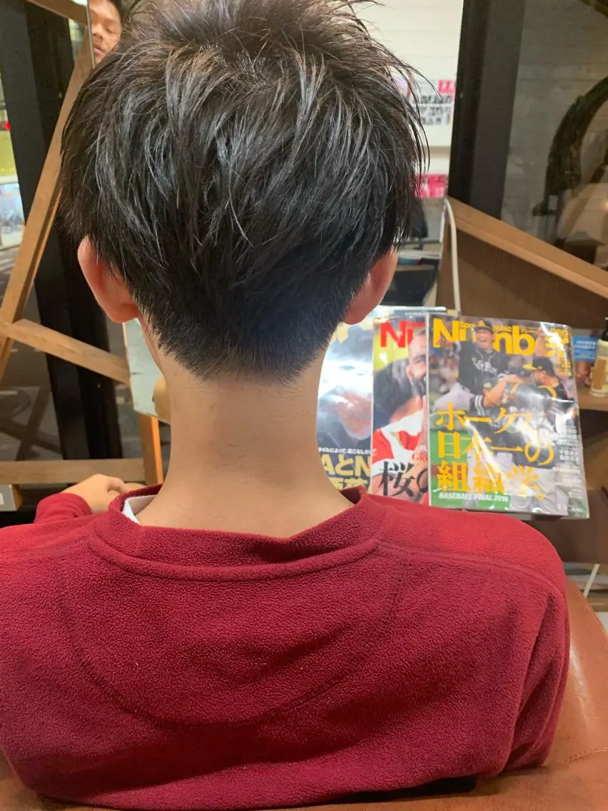 メンズ 吉田 茉生のヘアスタイル