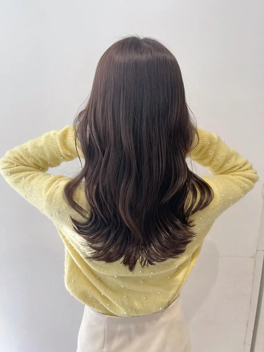 セミロング カラー ヘアアレンジ ブリーチ 透明感カラー 💗無料カットモデル 募集中yu-ki💗のヘアスタイル