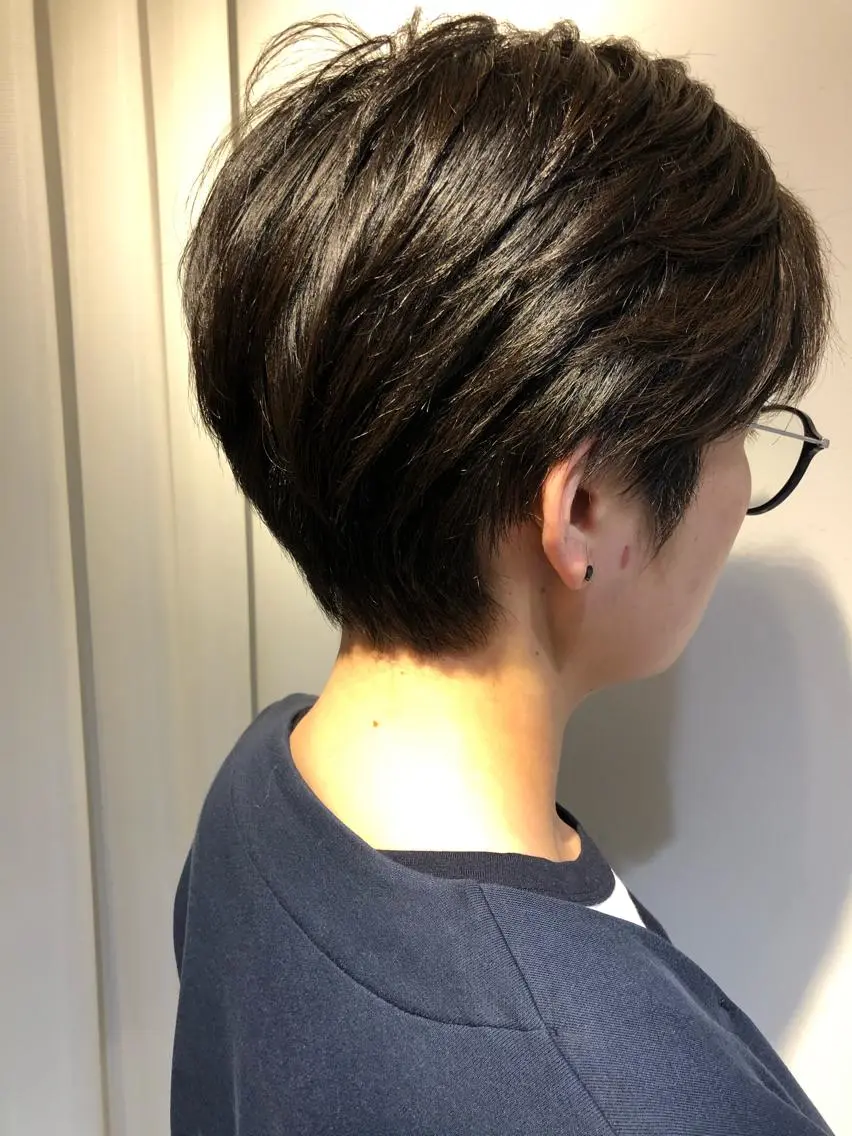 ショート ショートヘア 過去一の柔髪ヘア 🌿einshairのヘアスタイル