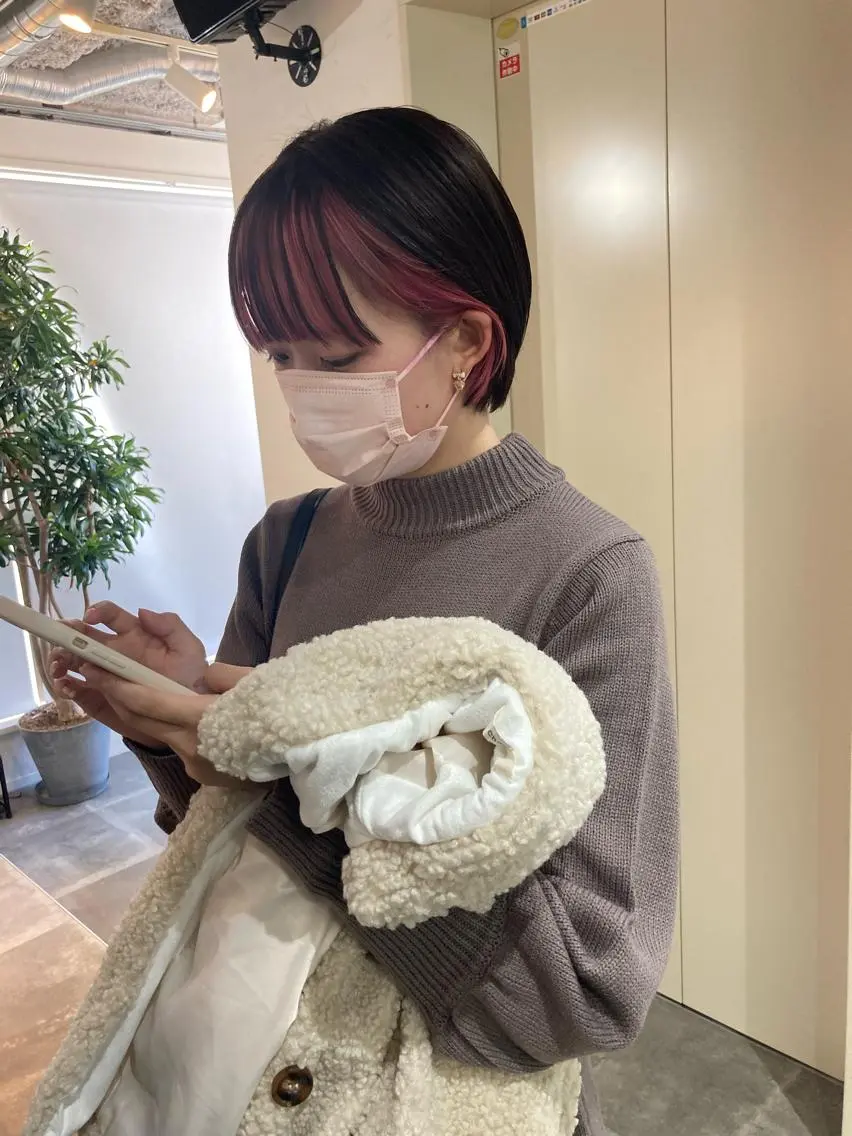 ショート カラー ➖石江 雷蔵➖のヘアスタイル