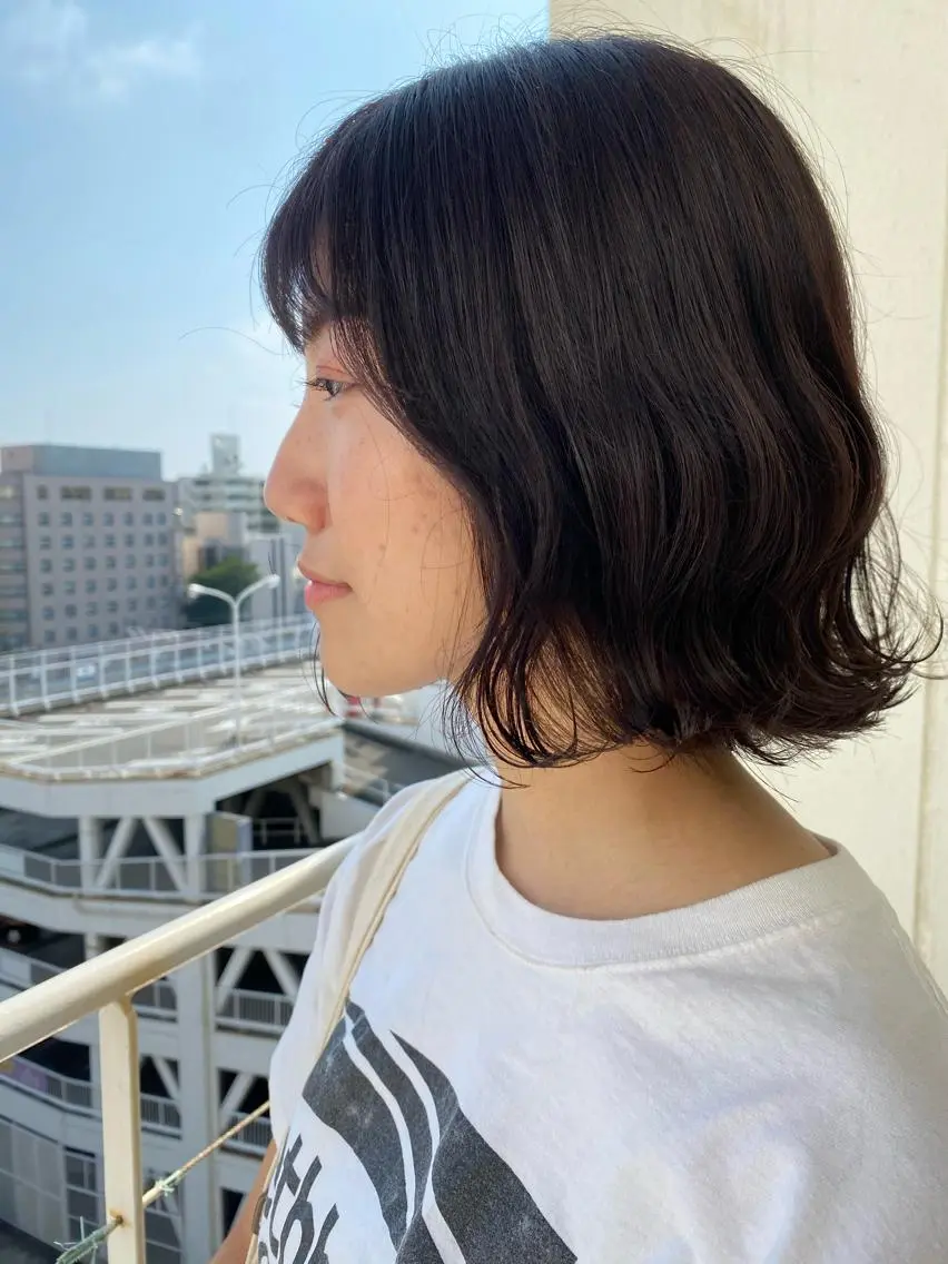 ショート カラー レイヤー/ウルフ🤍 mayo.のヘアスタイル