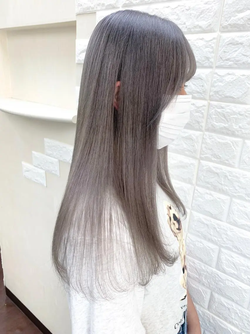 ロング カラー ヘアカラー トリートメント 🌈miu miu hair✂️💕のヘアスタイル