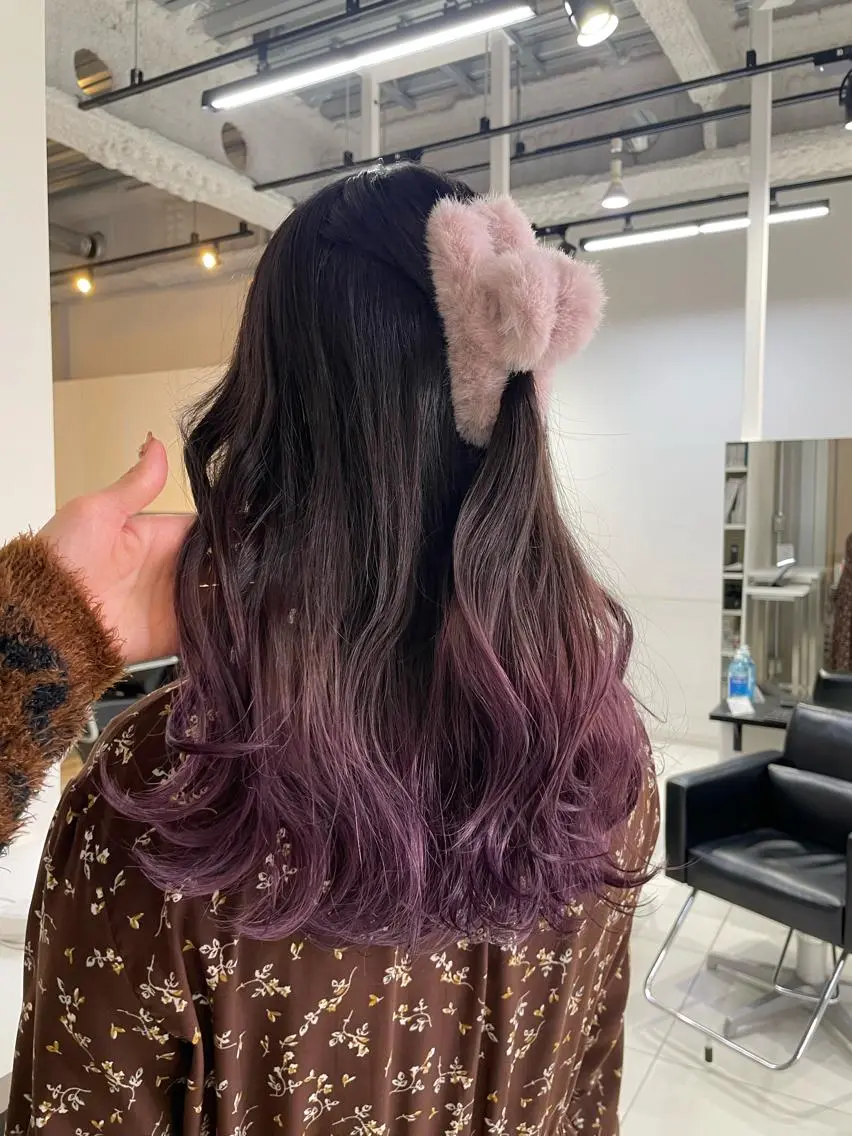 セミロング カラー パーマ ヘアアレンジ ヘアカラー 💗無料カットモデル 募集中yu-ki💗のヘアスタイル
