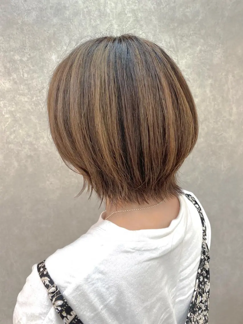 ショート カット ヘアカラー トリートメント 【enil代表】 杉林和哉のヘアスタイル