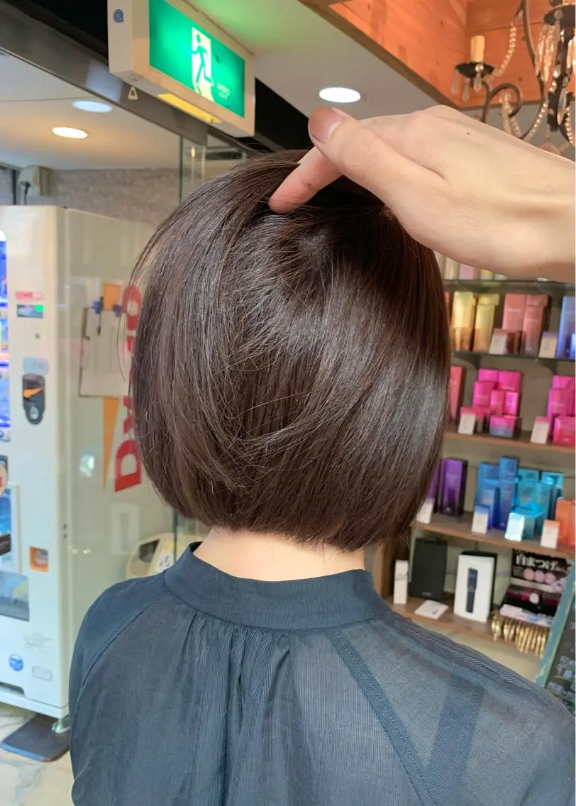 ショート カラー ベージュカラー ラベンダーカラー ラベンダーベージュ 矢野 晃平のヘアスタイル