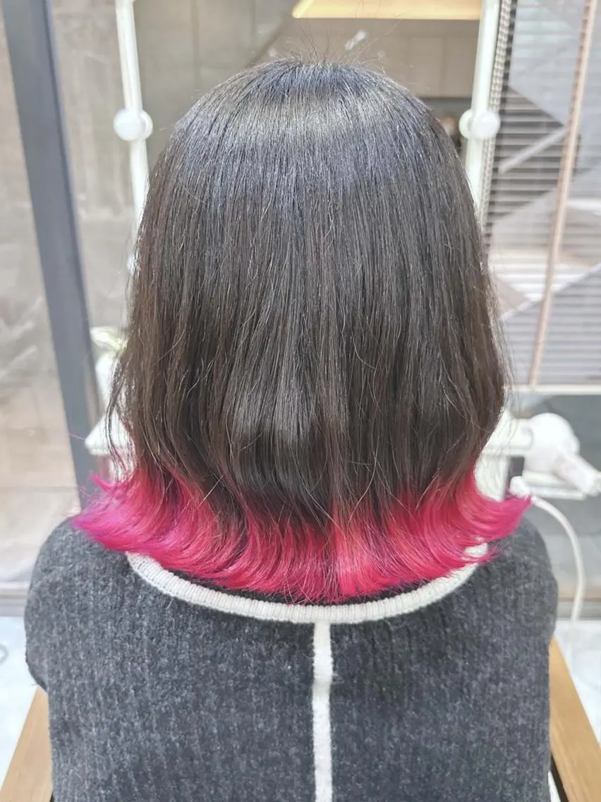 カラー 学生 モテ髪透明感❤️ デイズヘアカラーのヘアスタイル