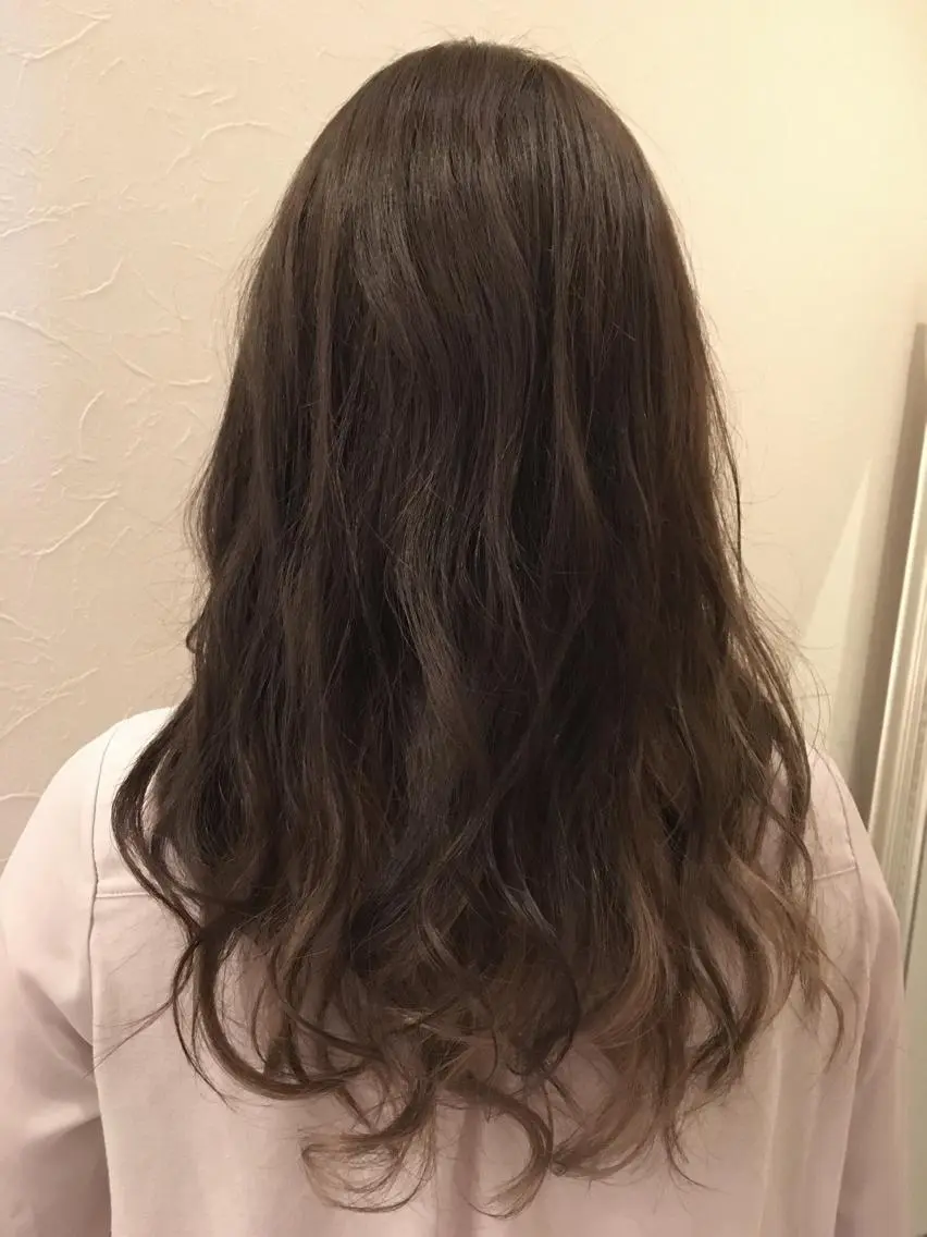 セミロング カラー ヘアアレンジ インナーカラー IVY villa Suzu.のヘアスタイル
