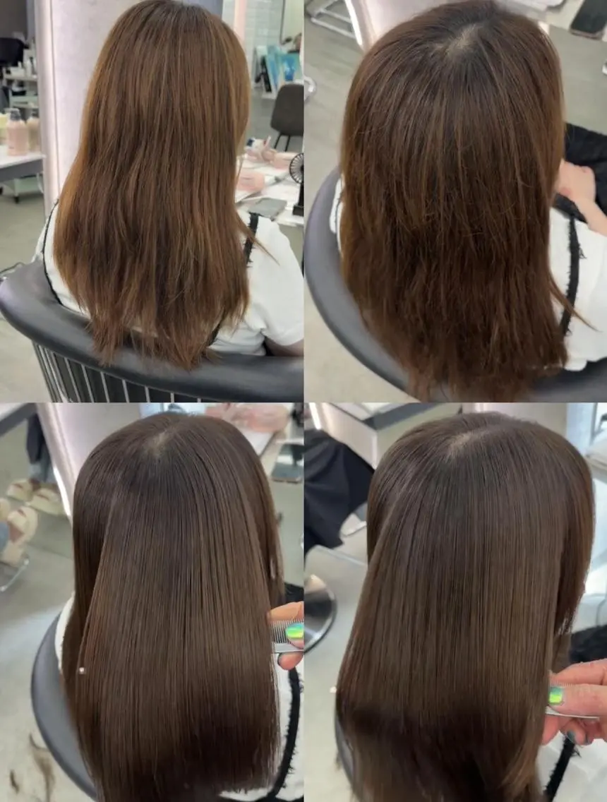 ロング カラー ヘアカラー トリートメント レイヤー＆カラー 人気美容師倉崎涼のヘアスタイル