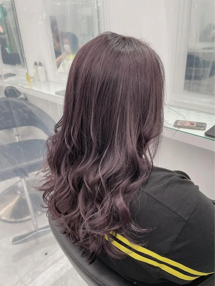 セミロング カラー ヘアアレンジ メンズ キッズ ネイル マツエク・マツパ ヘアカラー トリートメント ヘッドスパ ヘアセット 💕トレンドうる艶髪 💕TUNE銀座のヘアスタイル