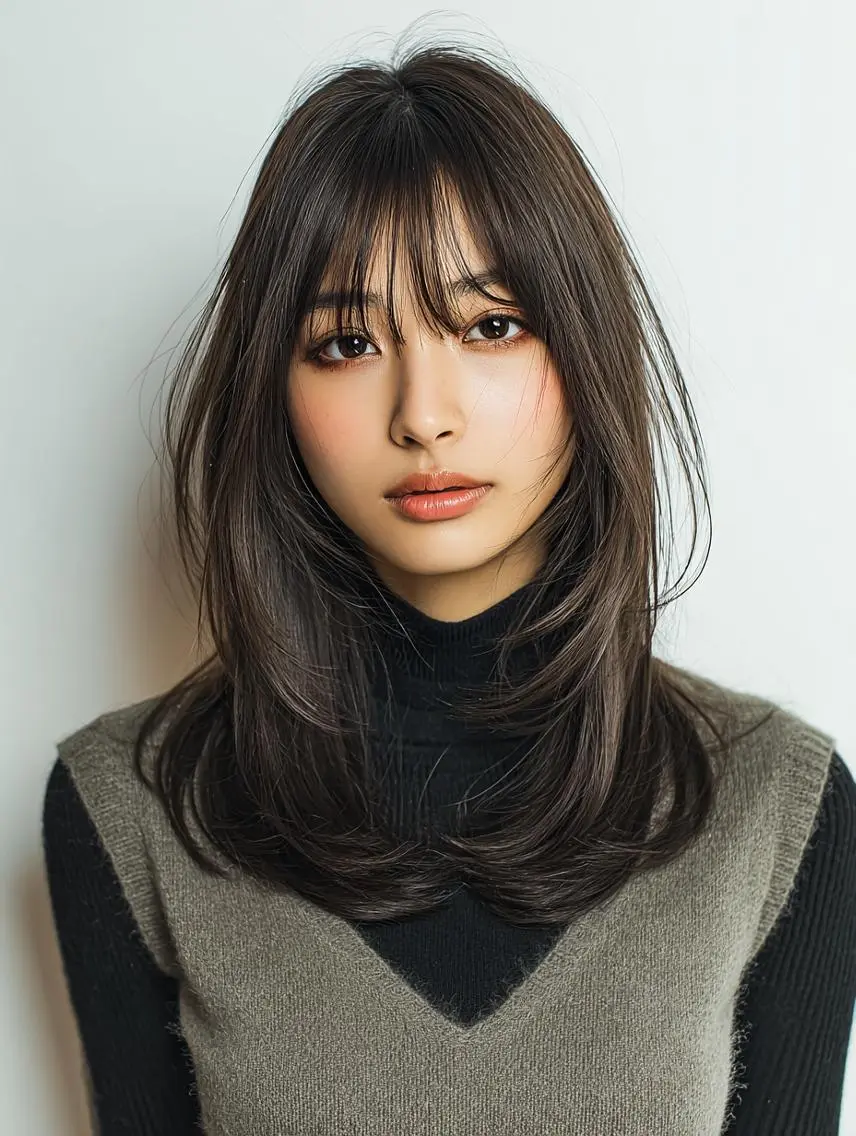 セミロング 艶髪診断で絶対綺麗✨ お悩み解決✨京谷宥✨のヘアスタイル