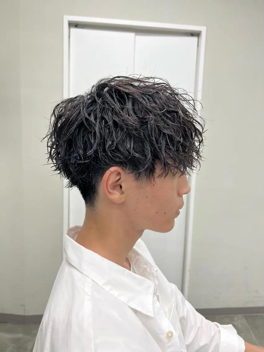 メンズ カット パーマ 渥美祐耶 【メンズカット】のヘアスタイル