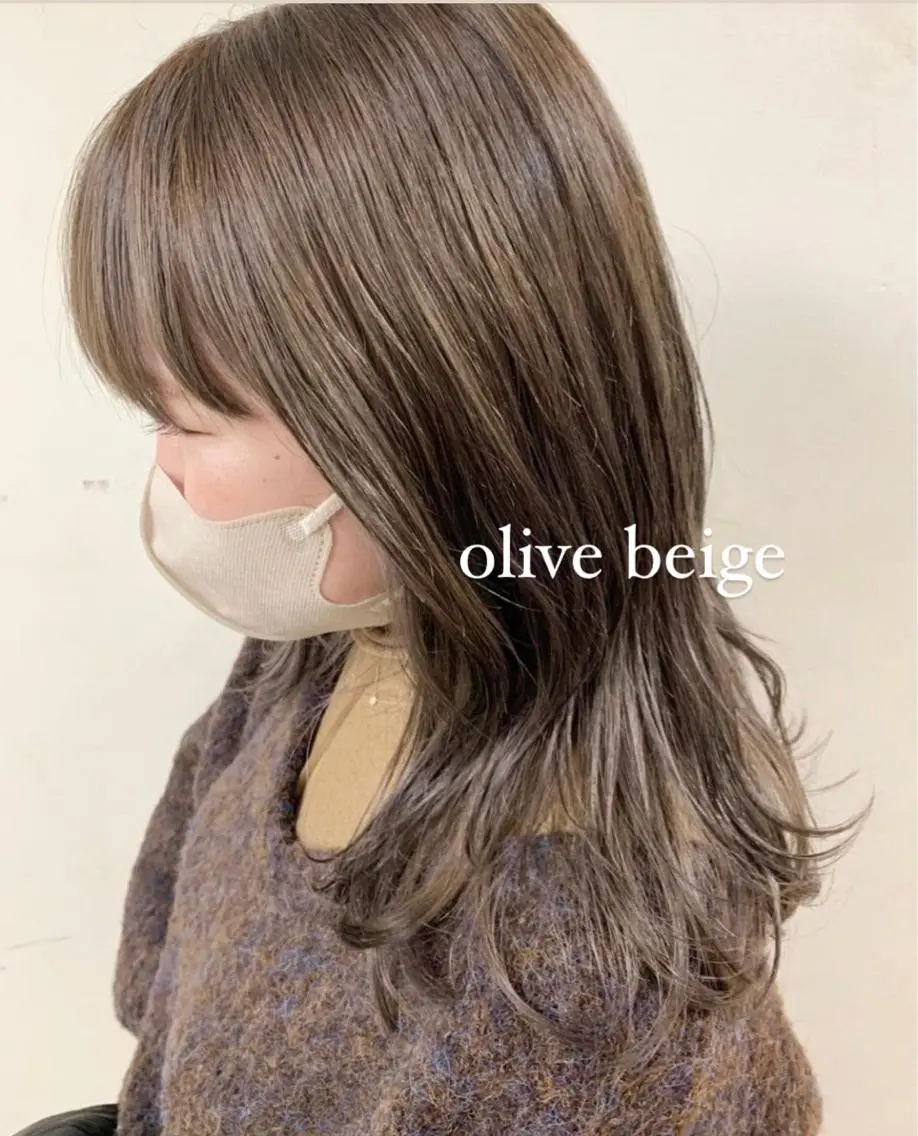 ミディアム くびれヘア 似合わせカット 小顔カット カット ヘアカラー トリートメント カラー得意【梅田】 瀧本友梨乃のヘアスタイル