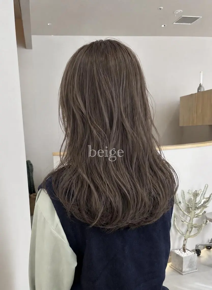 カラー ブリーチ ダブルカラー ボブ 髪質改善 平尾✨透明感カラー 艶カラー🫧miyuのヘアスタイル