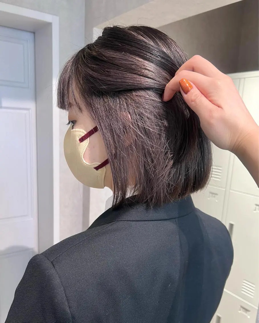 ミディアム カラー サトウミノリ韓国ヘア 韓国メンズヘアのヘアスタイル