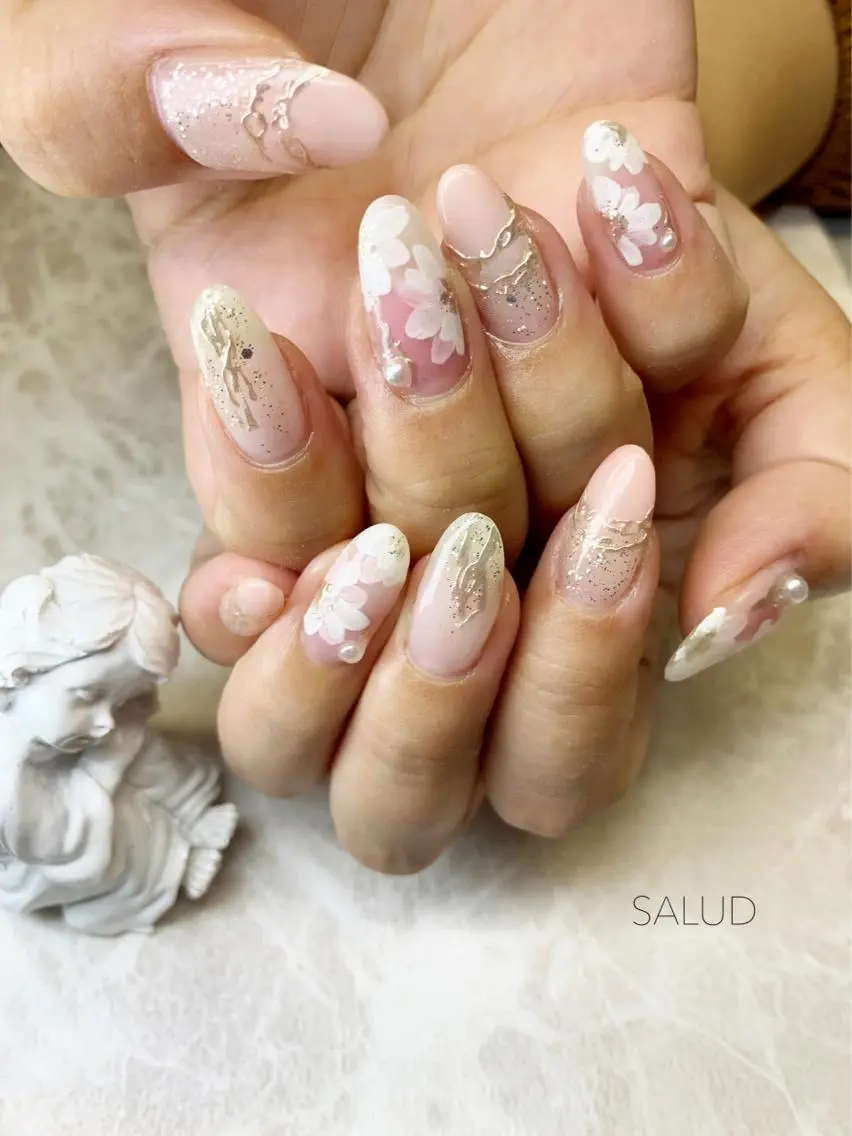 ネイル ハンドネイル Nail Salon SALUDのネイルデザイン
