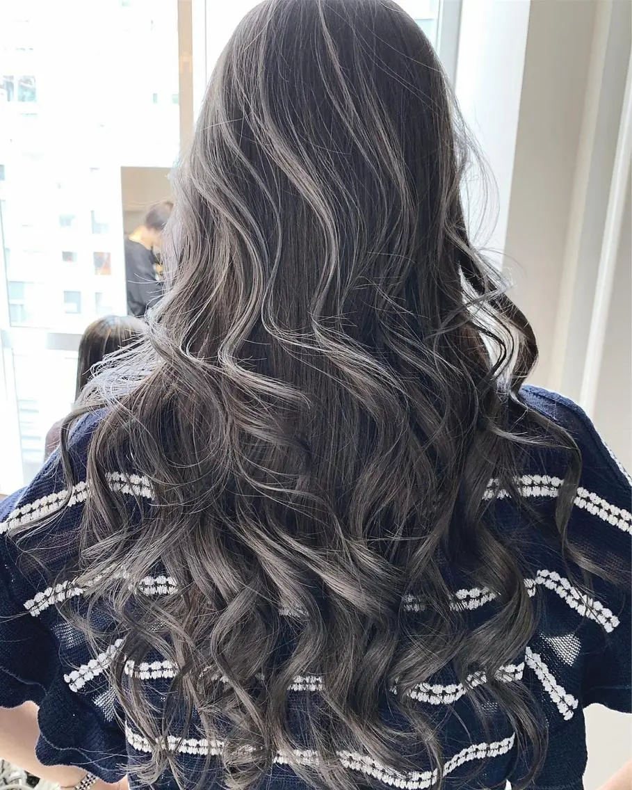 ロング カラー ヘアアレンジ 阿部 圭悟のヘアスタイル
