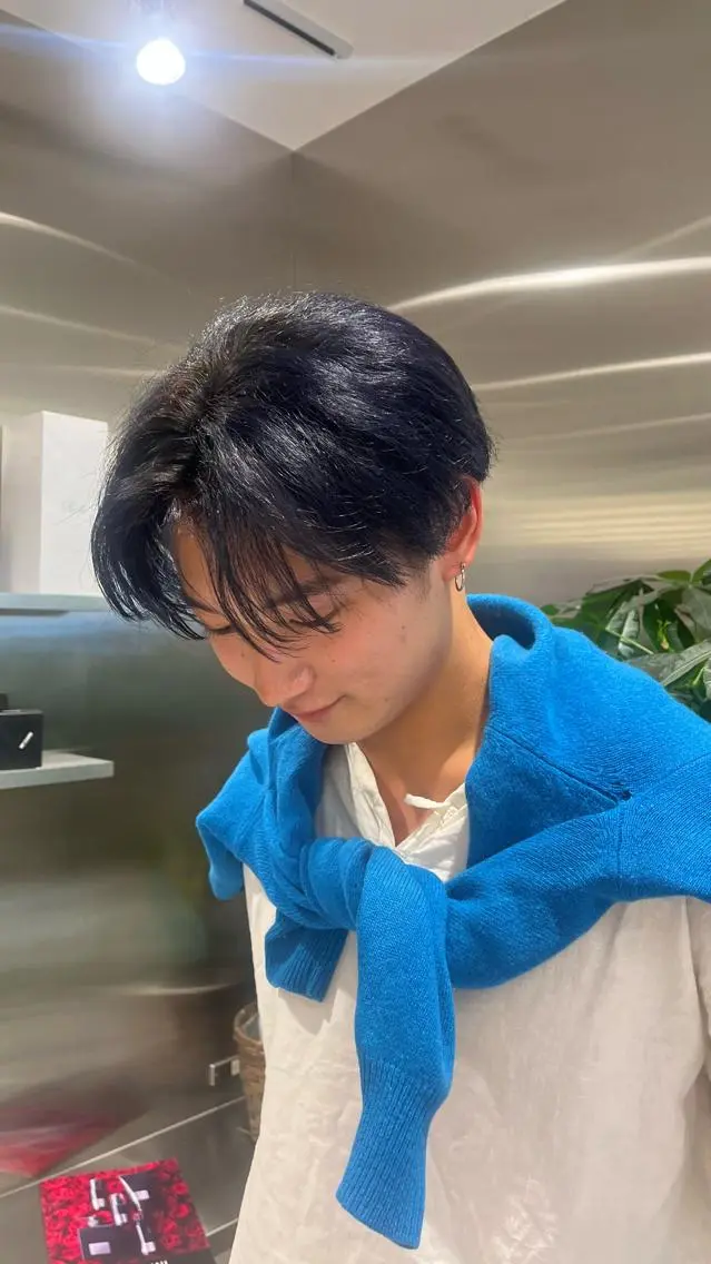 ショート カラー メンズ メンズブリーチ フェードカット メンズ韓国風 メンズメッシュ マッシュ カット ヘアカラー mai🤍縮毛酸性ス トレート/アイリストのヘアスタイル