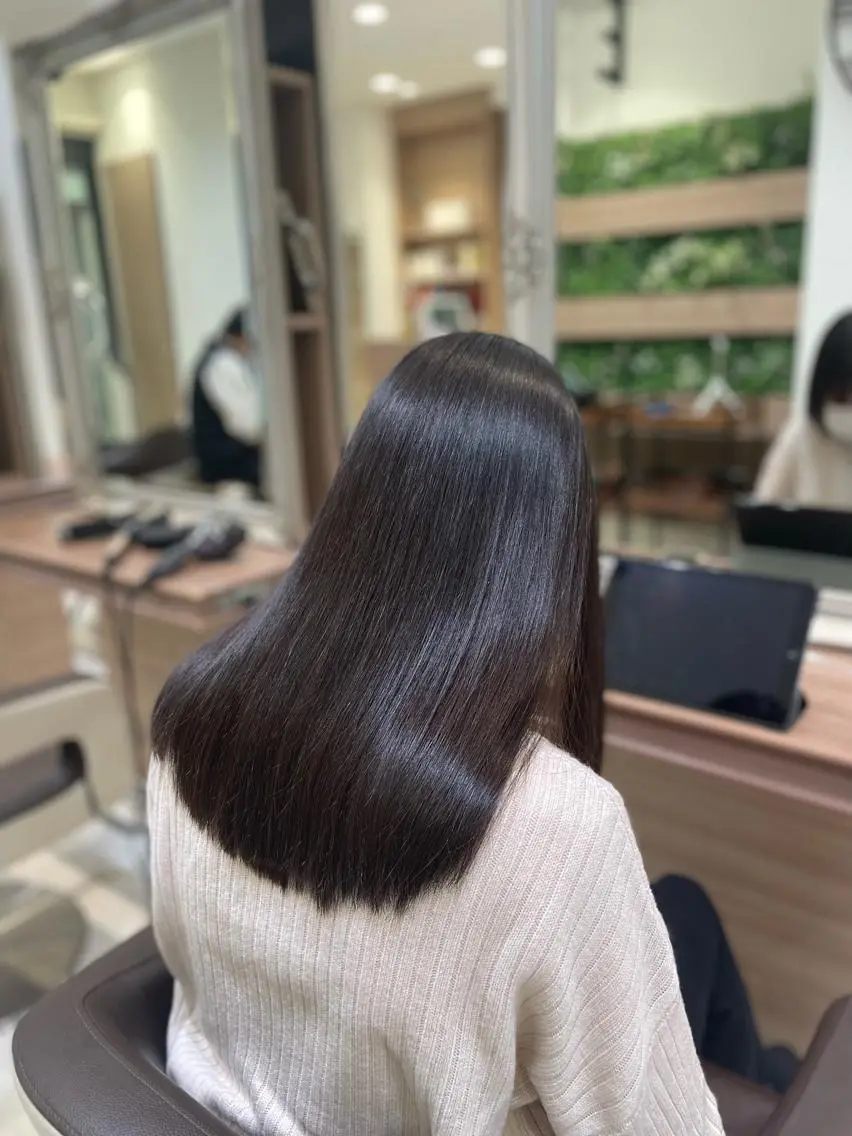 セミロング Armony青山店 松原大斗のヘアスタイル