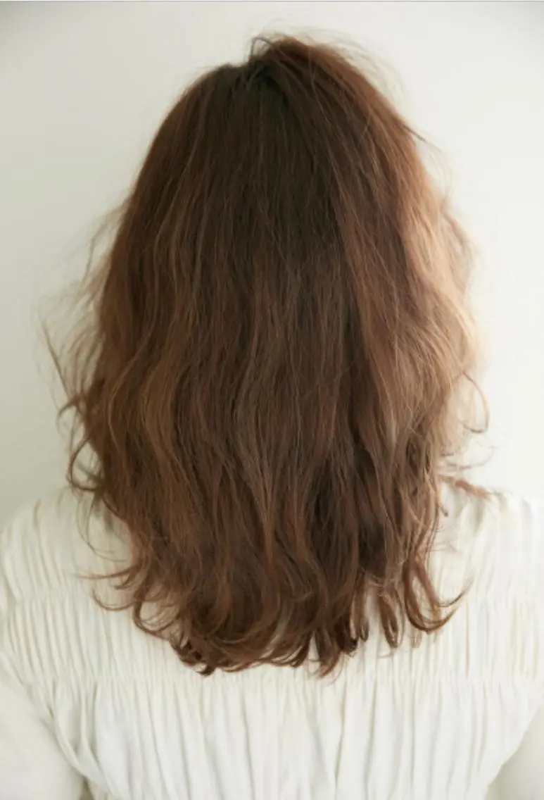 セミロング カラー ヘアアレンジ カット トリートメント JILL ユキのヘアスタイル