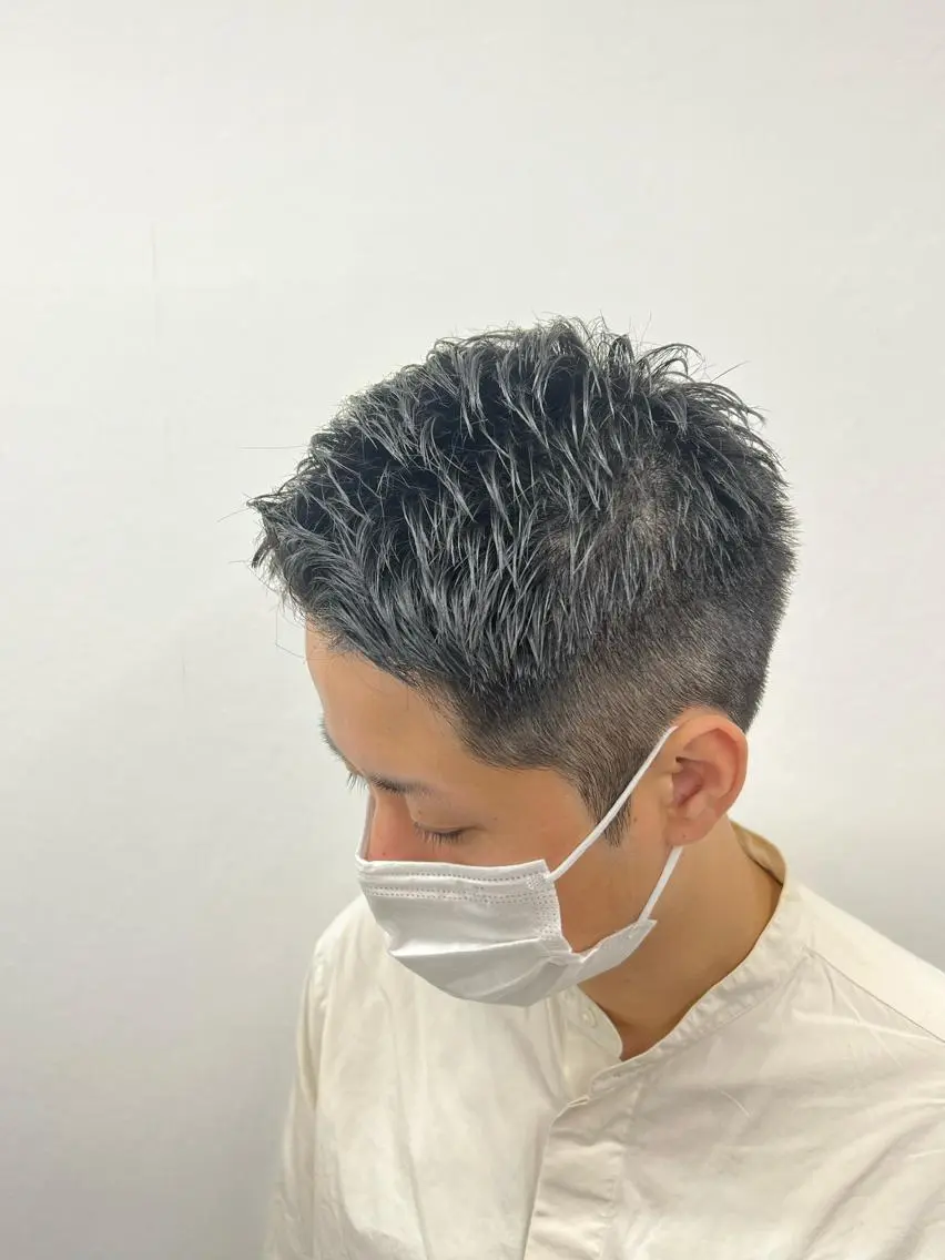 ショート メンズ 木下 紗綾のヘアスタイル