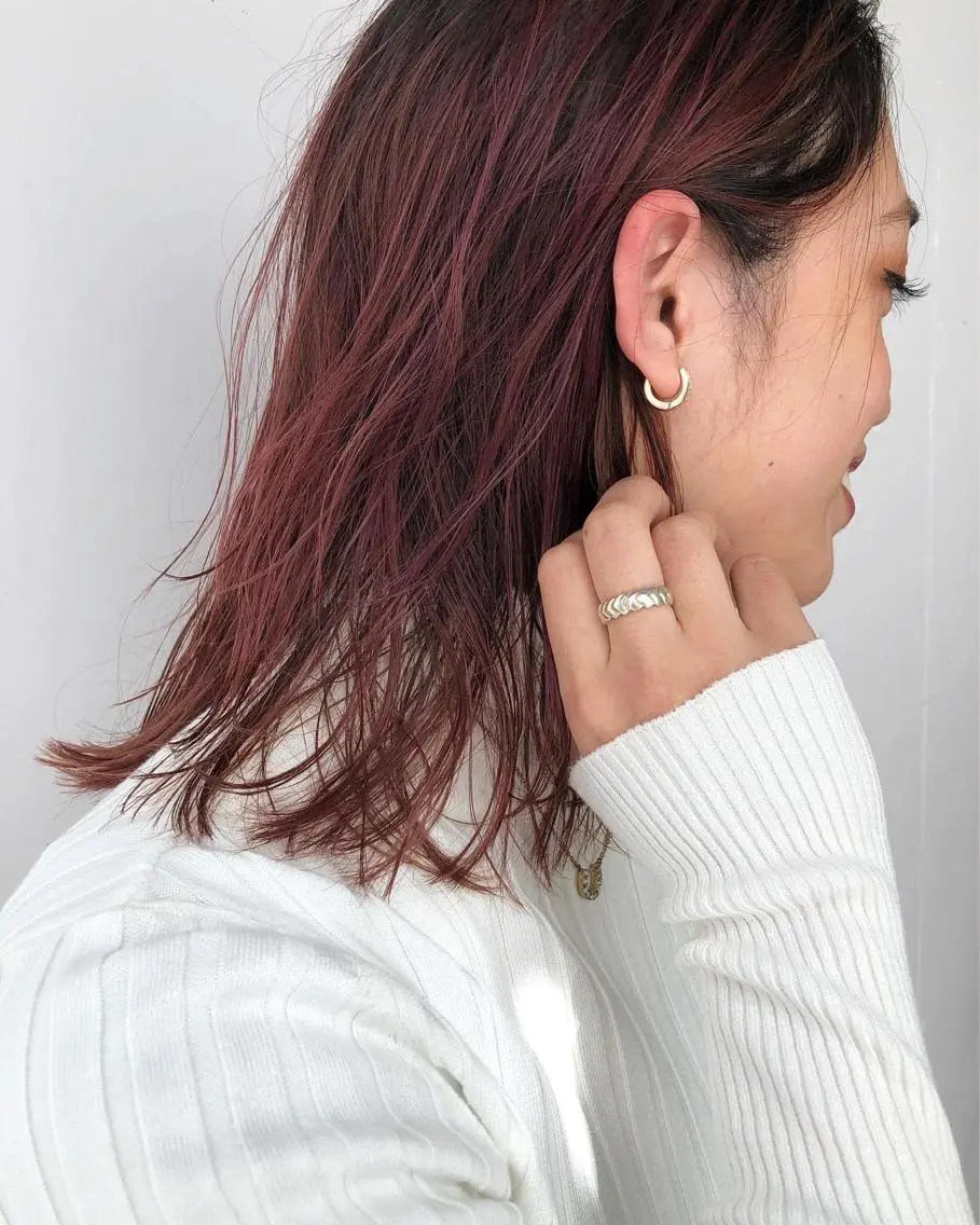 ミディアム カラー カット ヘアカラー トリートメント ミニモ最高評価獲得 ⭐️代表/Koheiのヘアスタイル