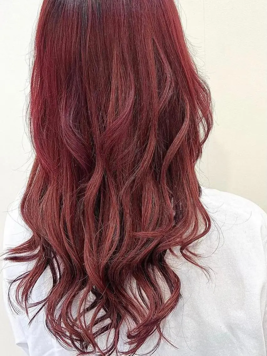 ロング シールエクステ ミストバング ボブ くびれヘア エクステ sugiki shotaのヘアスタイル