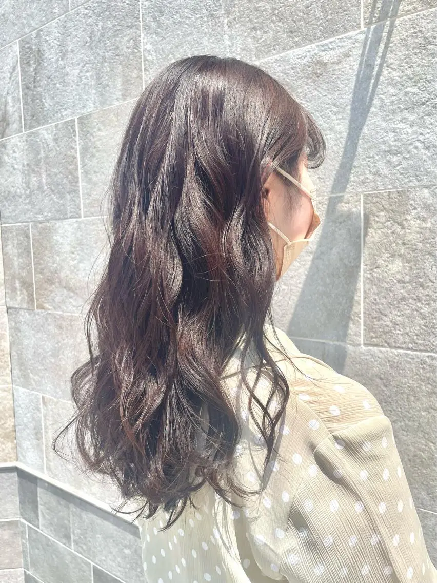 ロング カラー 透明感カラー トリートメント 原宿パーソナルカラー 診断／KAE✨🧚のヘアスタイル
