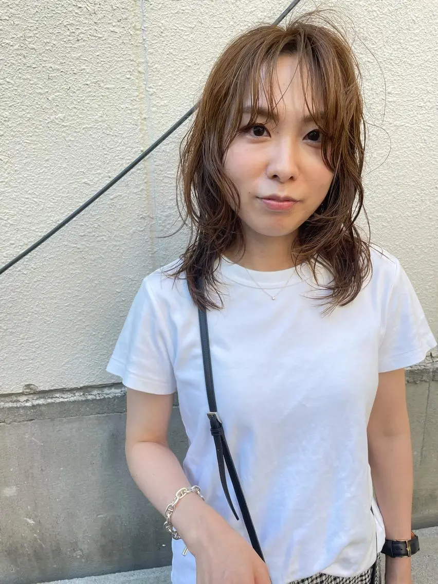 セミロング カット ヘアカラー トリートメント ayane⭐️ボブ・ ショート・パーマのヘアスタイル