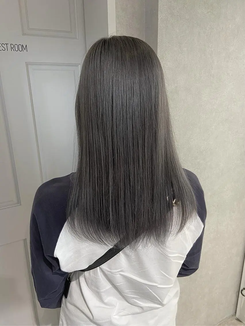 ロング カラー ブリーチ ヘアカラー ヘアセット🎀パーマ Tsubasaのヘアスタイル