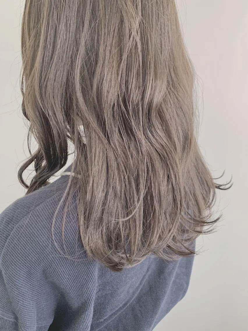 セミロング カット ヘアカラー パーマ トリートメント 🌿大内雅斗 🌿韓国ヘアのヘアスタイル