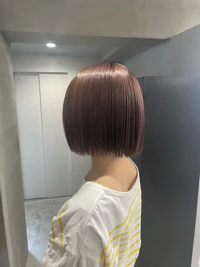 ショート カラー ヘアアレンジ ヘアカラー HERMITAGE/ chihiroのヘアスタイル