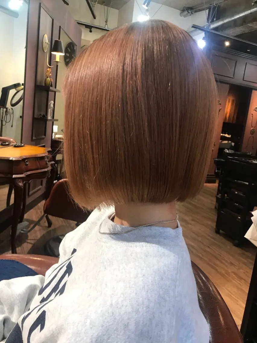ショート 切りっぱなしボブ ボブ artehair 新小岩のマツエク・マツパデザイン