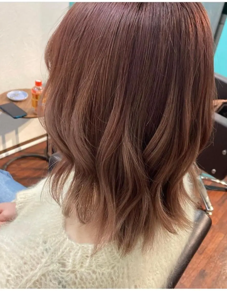 ミディアム ヘアアレンジ 田牧 みゆきのヘアスタイル