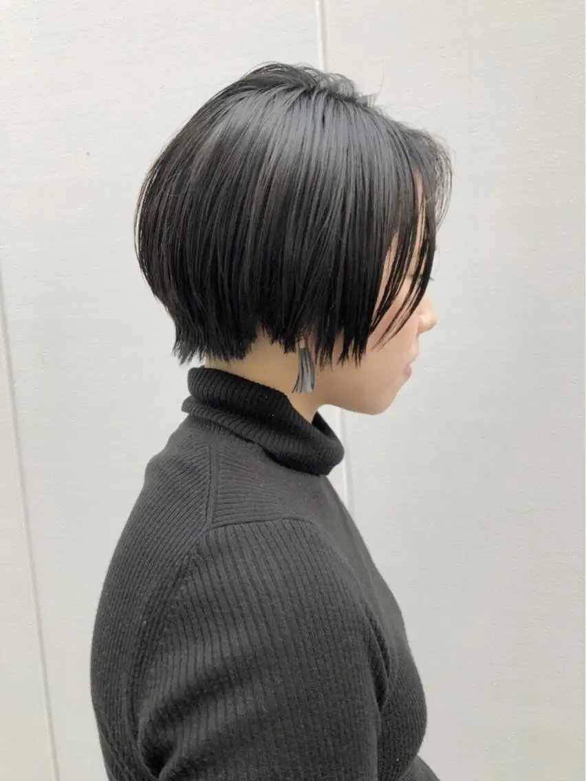 ショート カラー ノグチ ユウキ/ボブのヘアスタイル