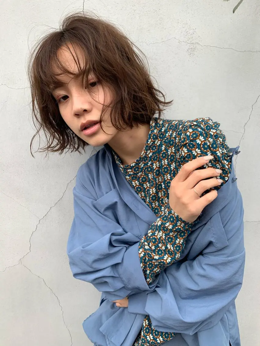 ショート カラー ボブ カット ヘアカラー PAIR DAISUKEのヘアスタイル
