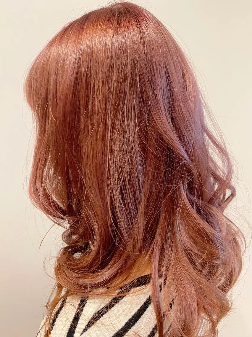 ミディアム カラー 🌹艶髪カラー🌹 津田晴加【西荻窪】のヘアスタイル