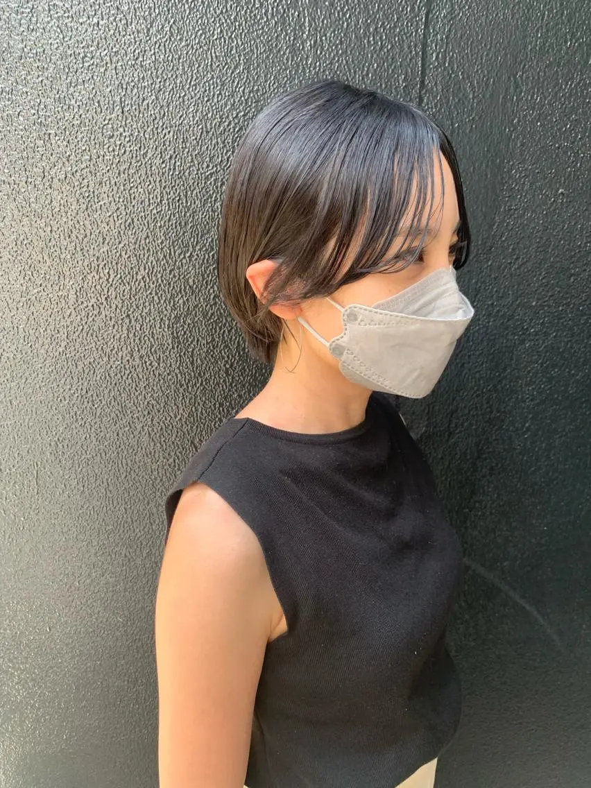 ショート カラー ショートヘア SHU NTAのヘアスタイル