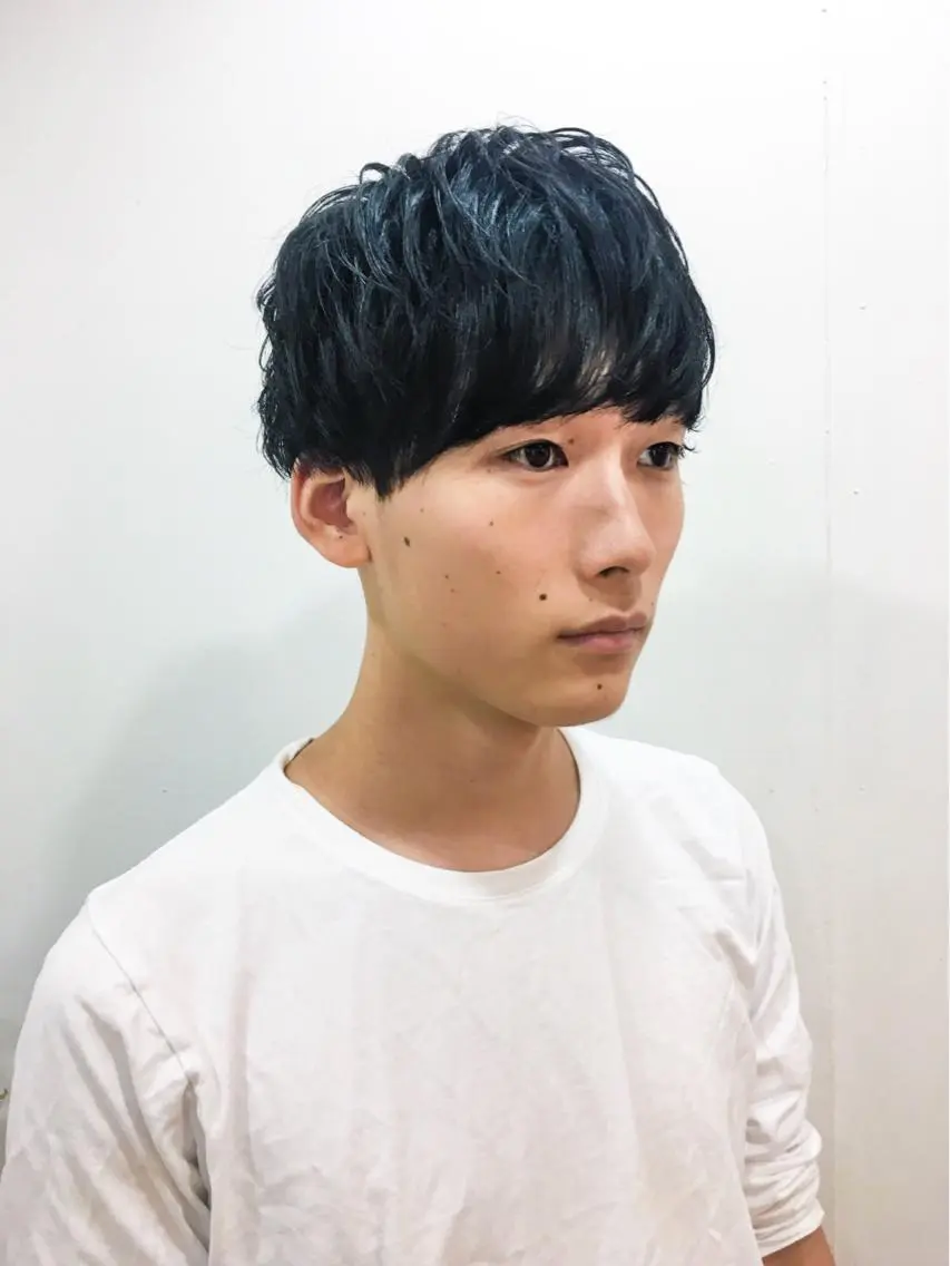 ショート パーマ ヘアアレンジ メンズ メンズスタイル ly本厚木のヘアスタイル