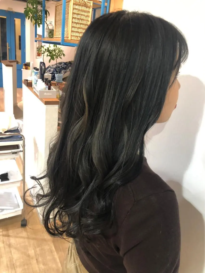カラー ヘアカラー トリートメント 伊藤かな 🫧 髪質改善/ヘッドスパのヘアスタイル