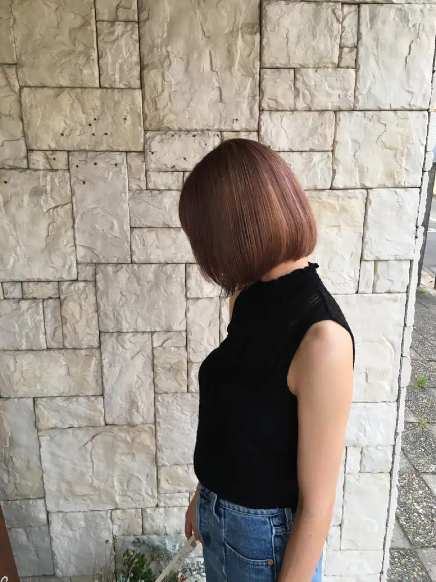 ショート 井上 真利のヘアスタイル