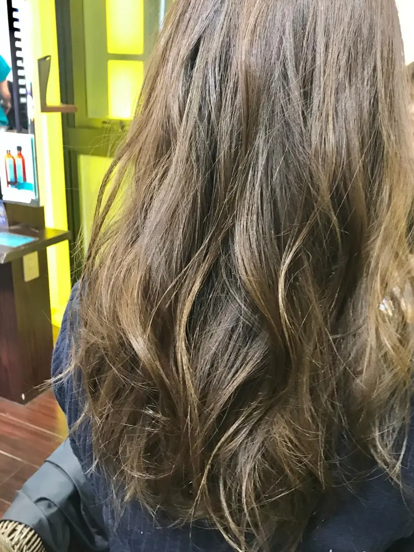 カラー ママ美容師 ＊ヒマワリのヘアスタイル