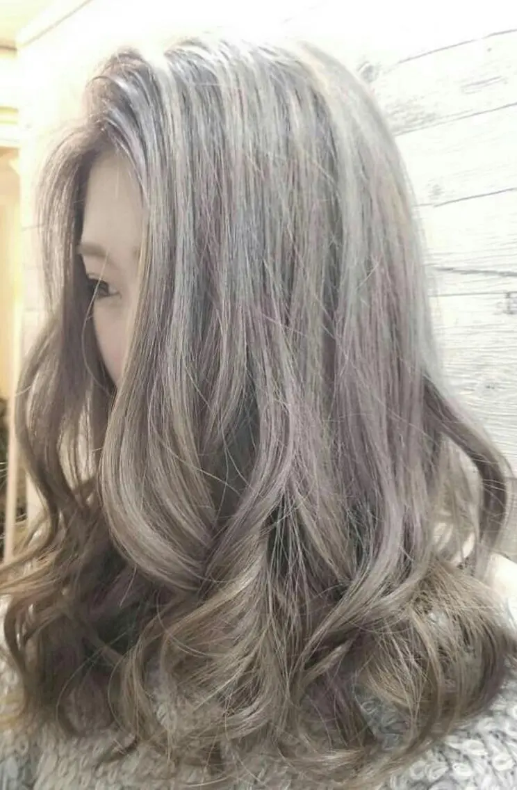 ロング カラー 畑中秀平💛艶髪💜 Babylon 代表のヘアスタイル
