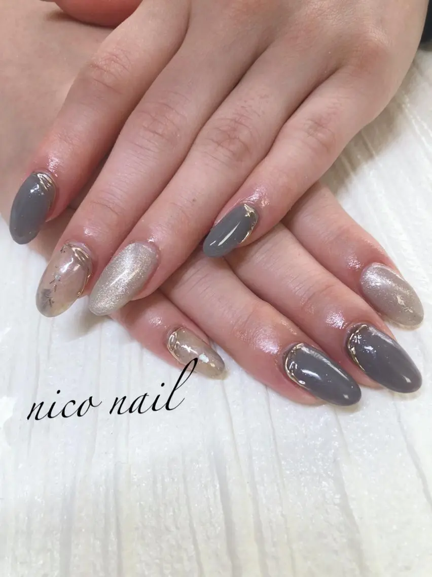 ネイル 香芝市ネイルサロン nico nailのネイルデザイン